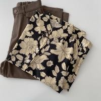 ราคา สไตล์เกาหลีผู้หญิงสุภาพสตรีหลวมชีฟองเสื้อเชิ้ตแขนยาวเสื้อเชิ้ตแขนยาวผู้หญิงเสื้อเชิ้ตผู้หญิง (40601465076)