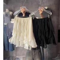 ราคา ชุดกระโปรงยาวมิดิสไตล์เกาหลี ทำจากชีฟองและมีเอวยางยืด (40522293077)