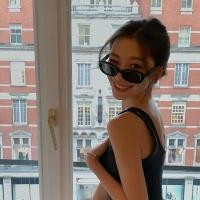 ราคา แว่นกรองแสง แว่นวินเทจ กรอบแว่นตา Yimengling แว่นตากันแดดน้องสาว ทรง Cat Eye Square หน้ากลม ดูสมาร์ทน่ารัก ในสไตล์ยุโรปและอเมริกัน (43376612486)