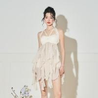 ราคา ชุดว่ายน้ำผู้หญิงแขนยาว ชุดว่ายน้ำผู้หญิง กางเกงว่ายน้ำผู้หญิง ชุดว่ายน้ำโพลีเอสเตอร์ สไตล์สแลลม์สำหรับสาวหวาน กระโปรงน้ำพุร้อน (27993518971)