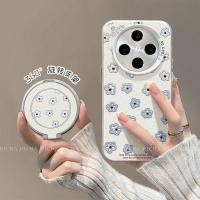 ราคา oppo find x8 pro case เคส oppo find x8 pro oppo find x8 case เหมาะสําหรับ oppofindx8 เคสโทรศัพท์ High End Niche OPPOfindx7ultra ดอกไม้สีฟ้าแบบไม่ชน (48300965364)