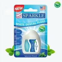 ราคา A042 Sparkle ไหมขัดฟันสปาร์คเคิล White Dental Floss (6932501509)