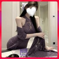 ราคา ชุดนอนลายลูกไม้แบบสายเดี่ยวหลังสูบ ไหล่เปล่า รัดรูปรองรับสรีระ โชว์สะโพกได้อย่างสวยงาม (40719227724)