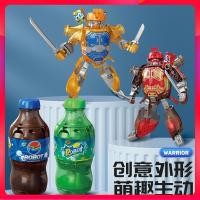 ราคา โค้กนักรบโซดาแปลงร่างซามูไรกลายเป็นขวดเครื่องดื่มคิงคองโมเดลหุ่นยนต์ของขวัญสำหรับเด็ก (26609677706)