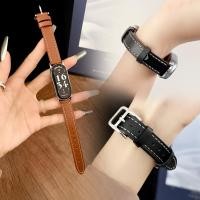 ราคา สายนาฬิกาหนังแท้สําหรับ เสี่ยวหมี่ ไมล์ วงดนตรี 8 9 10 สร้อยข้อมือเปลี่ยนสายรัดข้อมือ คอร์เรีย สําหรับ ไมล์ วงดนตรี 10 9 8 สาย (42220044982)