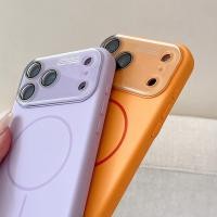 ราคา ปลอกสีทึบสําหรับ iPhone 17 iPhone17 Pro Max Air 17Promax iPhoneAir iPhone17Promax 5Gแม่เหล็กไร้สายชาร์จเคสโทรศัพท์กันกระแทกป้องกันปกหลัง (56951620312)