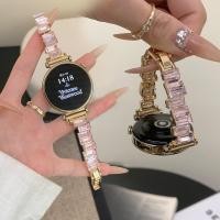 ราคา เพชรสแควร์โลหะสายนาฬิกาอัจฉริยะสําหรับ Huawei Watch GT 5 Pro GT 5 GT 4 GT 3 GT 2 เหมาะสําหรับ 20 มม 22 มม แฟชั่นสําหรับ Huawei GT 4 Pro GT 3 Pro (41368711121)