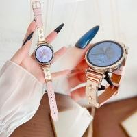 ราคา Starry Lychee grain สายนาฬิกาสําหรับ GT4 GT5 41 มม GT5 Pro 42 มม เหมาะสําหรับแฟชั่น Huawei Watch GT 5 Pro (26041310125)