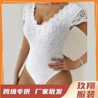 ราคา บอดี้สูทสาวอวบ บอดี้สูทผู้หญิงมีฟองน้ำ บอดี้สูทเว้าเอวบอดี้สูท บอดี้สูทแขนสั้นสำหรับคนหน้าอกเล็ก แบบฉบับยุโรป อเมริกัน ช่วยปรับแต่งทรงร่างกายให้เรียวขึ้น (43825909616)