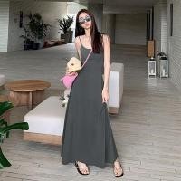 ราคา ชุดไปทะเล ชุดไปฮ่องกง ชุดเดินทะเล ชุดสลิงสไตล์ฝรั่งเศสสำหรับเด็กฤดูร้อน 2025 คุณภาพเยี่ยม ออกแบบอย่างประณีต กระโปรงยาว พอดีตัว (41375485326)