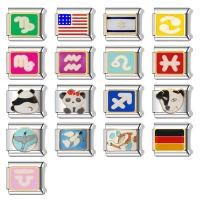 ราคา italian charm bracelet กำไลข้อมือ italian charm bracelet แท้ สร้อยข้อมือโมดูลาร์สไตล์ใหม่จากอิตาลี พร้อมเทคโนโลยี DIY ทำจากเหล็กไทเทเนียมเชื่อม gold plated และมีฟีเจอร์น้ำมันหยด (29793656251)