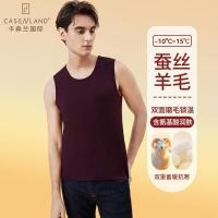 ราคา เสื้อลองจอน เสื้อฮีทเทค ลองจอน คาร์สัน แลน กั๊กผู้ชาย ซับขนแกะหนา ผ้าไหมคุณภาพดี สวมใส่สบายสำหรับฤดูหนาว (48151258030)