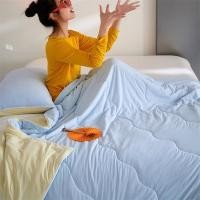 ราคา ผ้าห่มนวม ผ้าห่มนาโน ผ้าห่มเย็น ผ้านวมฤดูร้อน ทำจากผ้าไหมน้ำแข็ง สัมผัสเย็นสบาย เหมาะสำหรับฤดูร้อน ระบบรดน้ำอากาศดี ซักทำความสะอาดได้ด้วยเครื่อง (29543489417)