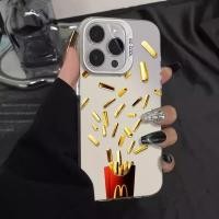 ราคา เคสซัมซุง a06 เคส samsung a06 เคสซัมซุงa06 French Fries เหมาะสําหรับ Samsung s23fe เคสโทรศัพท์ s25ultra note20 s24plus s21 a06 a54 Hard (52501040850)