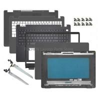 ราคา ใหม่สําหรับ dell Vostro 3500 3501 3505 แล็ปท็อปปกหลัง LCD กรอบด้านหน้า Palm Pad คีย์บอร์ด ด้านล่าง Hinge สีดํา (55351484997)