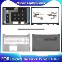 ราคา สําหรับใหม่ Lenovo ThinkBook 15 G2ITL 15 G2 ARE LCD ปกหลัง LCD ด้านหน้า Palm Rest ด้านล่าง บานพับ Axle ฝาครอบเงินสีเทาเปลี่ยนแล็ปท็อปกรณีด้านบน (43774896338)