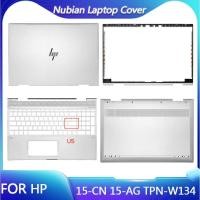 ราคา ใหม่สําหรับ HP ENVY X360 15 CN 15 AG TPN W134 ฝาครอบด้านหลัง LCD ด้านหน้า Palmrest US UK Keybaord ด้านล่างกรณี 15 6 นิ้ว (43020015227)