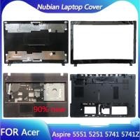 ราคา สําหรับ Acer Aspire 5551 5251 5741 5741Z 5741ZG 5742G 5551G 5251G 5552G LCD ฝาหลัง กรอบด้านหน้า Palmrest ด้านบนและด้านล่าง สีน้ําตาล (41574897080)