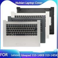 ราคา เปลี่ยนแล็ปท็อปกรณีด้านบนใหม่สําหรับ Lenovo Ideapad 310 14IKB 310 14ISK 510 14ISK เปลี่ยนอุปกรณ์เสริมแล็ปท็อป Palmrest และแป้นพิมพ์สีดํา Silvery สีขาว (26029466907)