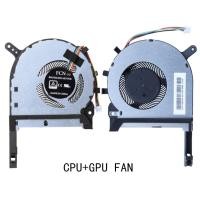 ราคา ใหม่ GPU CPU พัดลมระบายความร้อนสําหรับ ASUS TUF Gaming FX705 FX705GM FX705GE FX705DT หม้อน้ํา 5V 4 PIN 13NR00S0M09011 พัดลม (42419036271)