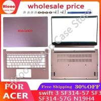 ราคา ใหม่ เคสแล็ปท็อป LCD ด้านหลัง สีชมพู สําหรับ Acer Swift 3 SF314 57 SF314 57G PC N19H4 (24674531541)