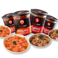 ราคา koreadong โคเรียดอง 4 กระปุก แซลมอน 2 กุ้ง 2 ฟรี น้ำจิ้ม 2 สูตร (9478334399)