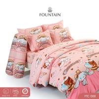 ราคา Fountain FTC088 การ์ตูน Cinnamoroll ลิขสิทธิ์แท้ Sanrio สัมผัสนุ่มลื่น ชุดเครื่องนอนฟาวน์เทน ผ้าปูที่นอน ผ้านวม (14960932806)
