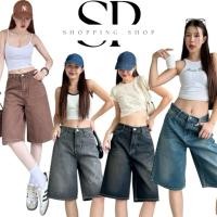 ราคา กางเกงยีนส์ผู้หญิง ขาสั้น 5ส่วน ผ้าไม่ยืดyam J (25085303998)
