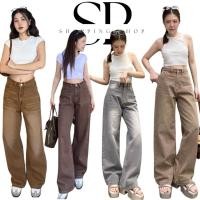 ราคา กางเกงยีนส์ป้ายchuuสีmแต่งฟอกผู้ดีมาก (26707812681)