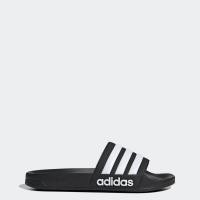 ราคา adidas Swimming Lifestyle Adilette Shower Slides Unisex Black GZ5922 (26456811474)