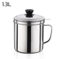 ราคา ถ้วยกรองน้ำมัน 1 3L หม้อกรองน้ำมัน พร้อมตะแกรงกรอง มีฝาปิดและที่จับ (24801915054)