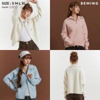 ราคา Bemingtop1019 S XL BMG Cozy Zip Knit แจ็กเก็ตไหมพรมซิปหน้าทรงครอป ละมุนแต่เท่ ใส่ง่ายทุกวัน (42818904400)