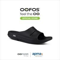 ราคา OOFOS Ooahh Black รองเท้าเพื่อการฟื้นฟู (1682756824)
