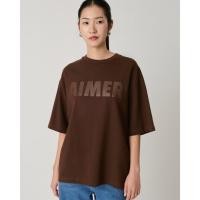 ราคา AIMER AIMER Logo T Shirt Tone on Tone in Brown (29582358262)