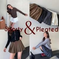 ราคา memade กระโปรงสั้น กระโปรงเทนนิส เชือกแดง Sporty Pleated (27970401007)