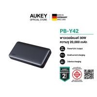 ราคา AUKEY PB Y42 พาวเวอร์แบงค์ชาร์จเร็ว Sprint X 20K 30W 20000mAh Portable Power Bank with PD3 0 (22283379382)