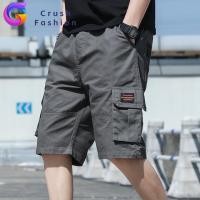 ราคา Crush กางเกงขาสั้นลำลองผู้ชายไซส์ M 4XLเอวยางยืดกระเป๋าข้างผ้าดีคุณภาพดีและราคาถูก แฟชั่นชาย สีไม่ตก กางเกงสแล็ค (28468938003)