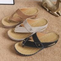 ราคา รองเท้าแตะลําลอง ส้นตึก ขนาดใหญ่ เหมาะกับเดินชายหาด สําหรับสตรี ไซซ์ 35 43 2023 (23435419560)