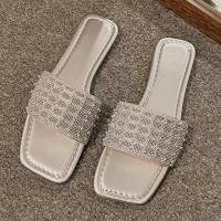 ราคา รองเท้าแตะผู้หญิง 2025 สไตล์ใหม่แฟชั่นรองเท้าแตะแบนรองเท้าแตะผู้หญิง บวก ขนาด 43 (25243437858)