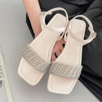 ราคา รองเท้าแตะแบนผู้หญิงลําลองผู้หญิงรองเท้าแตะแบนผู้หญิงรองเท้าขนาดบวก43 (27232152521)