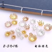 ราคา การเก็บรักษาสีทองแดงบริสุทธิ์หลายสาขาสามชั้นแกนดอกไม้ดอกไม้ที่ใส่ลูกปัดกลีบ DIY ปิ่นปักผมสไตล์โบราณที่ทำด้วยมืออุปกรณ์พู่ mg9d (26367889028)