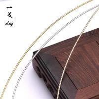 ราคา ชุดรักษาสีทอง18K ดอกไม้ ด้ายแข็ง บิด การสร้างแบบจำลอง ลวดทองแดงเลียนแบบ สร้อยข้อมือลวด DIY อุปกรณ์เสริมต่างหู G508 (27717898892)