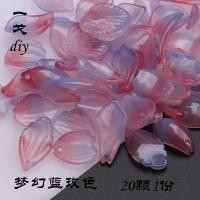 ราคา ชุดสีฟ้าและสีกุหลาบในฝัน20กลีบเคลือบ DIY สไตล์โบราณทำด้วยมือลูกปัดกิ๊บหยกผูกดอกไม้ D xln9 (28017898828)