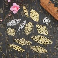 ราคา Hairpin DIY Handmade ตกแต่งด้วยดอกไม้และไอออนลบ ทำจากเหล็ก golden และวัสดุ Neodymium สินค้าเสริมผมพร้อมใช้งาน (42265683661)