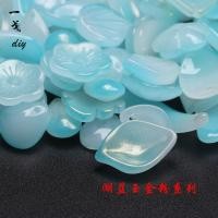 ราคา ชุดกิ๊บ 10 ชิ้น สไตล์โบราณ วัสดุเคลือบทะเลสาบ สีฟ้าหยกและผงทอง พร้อมคริสตัลและลูกปัด (42970952914)