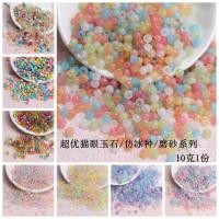 ราคา หยกตาแมว 4 มม หินแก้วน้ำแข็ง สำหรับสร้อยข้อมือและสร้อยคอมือแฮนด์เมด (27290629208)