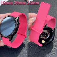 ราคา SAMSUNG 18 มม 20 มม 22 มม แม่เหล็กสําหรับSamsung Galaxyนาฬิกา 4 5 6 7 5Pro Gear S3 คลาสสิก Active2 ซิลิโคนสําหรับHuawei GT6 GT5 GT6Pro 46 มม เข็มขัดสร้อยข้อมือ (48552143906)