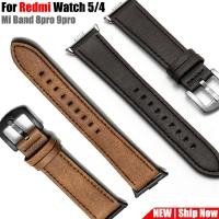 ราคา สายหนังแท้สําหรับ Xiaomi Redmi Watch 5 4 Soft Business Band Mi Band 8pro 9Pro อุปกรณ์เสริม (28920813463)
