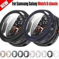 ราคา เคสพีซีกระจกนิรภัยสําหรับ Samsung Galaxy Watch 8 Classic Screen ฝาครอบป้องกันสําหรับ Galaxy Watch 8 Classic Matte Case (41209549344)