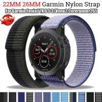ราคา 26 มม 22 มม ไนลอน Garmin สายนาฬิกาสําหรับ Garmin Fenix 8 E 7X 6 pro 3 Approach S60 Sport soft loop band สําหรับ Garmin Enduro 2 3 descent mk2 (28221898667)